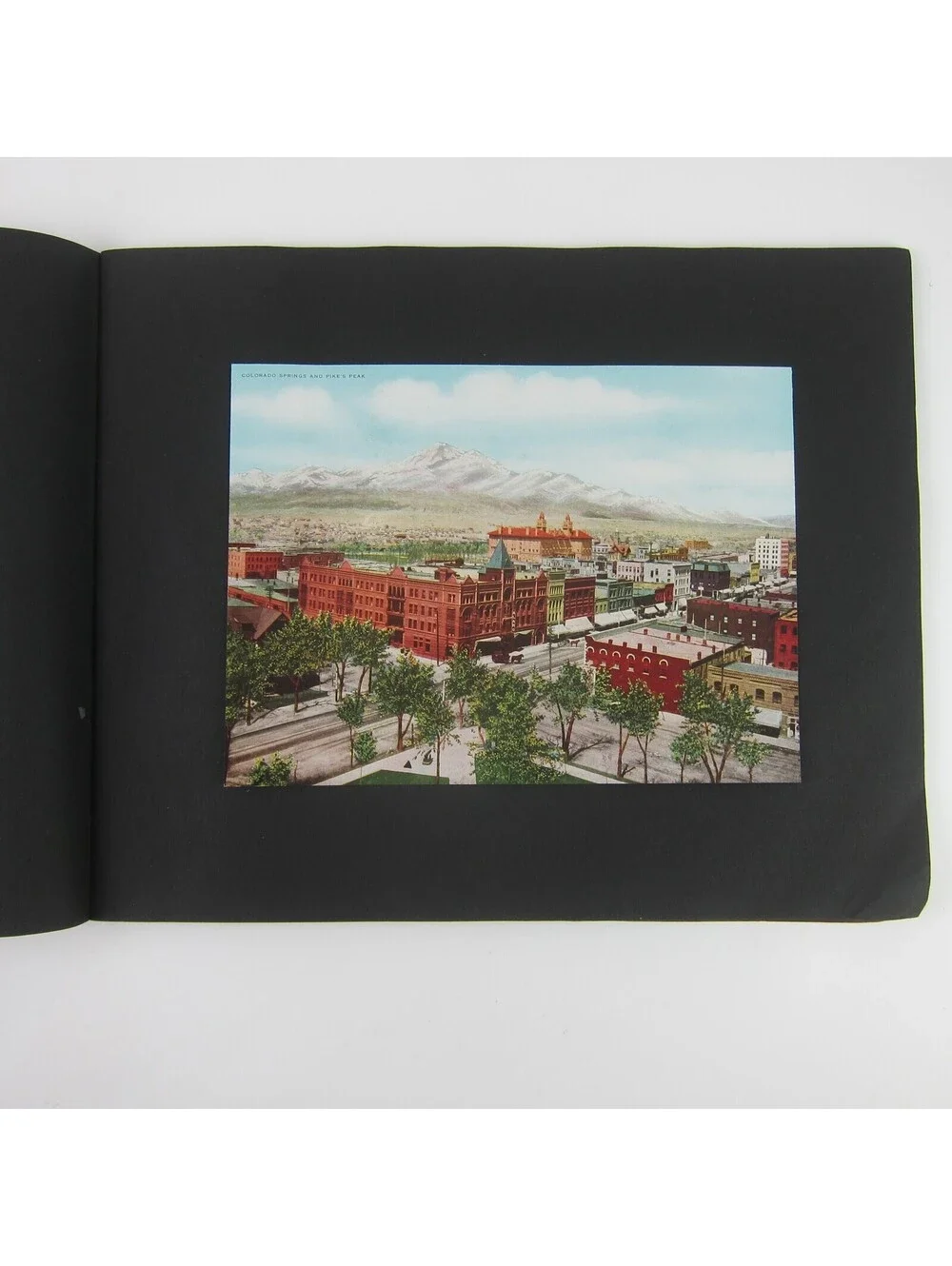 Antique 1914 Book Colorado Rocky Mountain Views on the Rio Grande Railroad Train